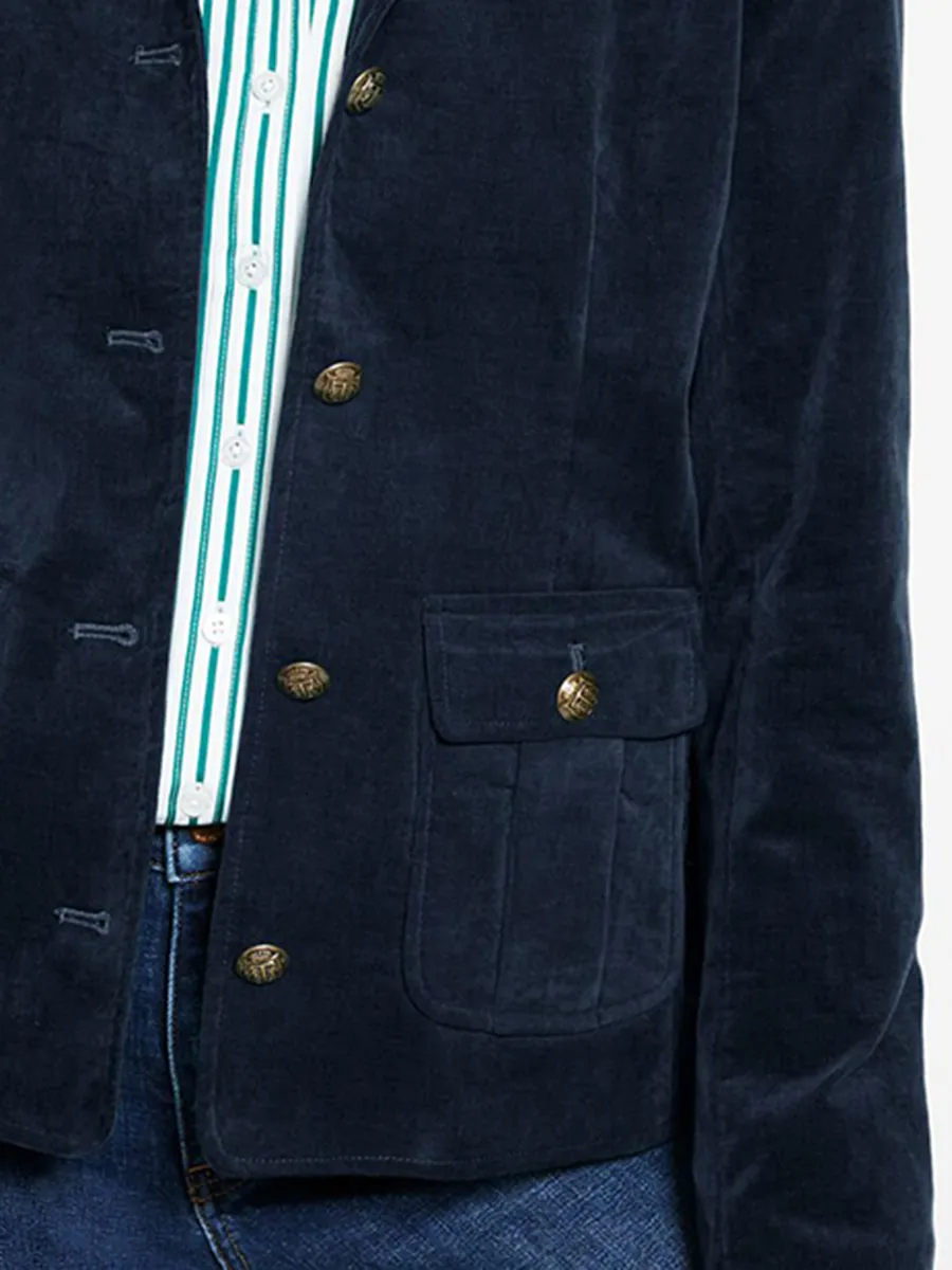 Women's Classic And Versatile Plush Velvet Jacket