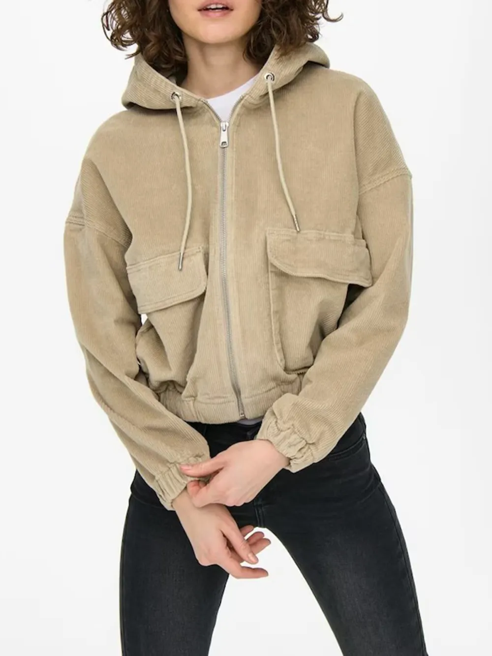 Overcut Shoulders Between-Season Jacket