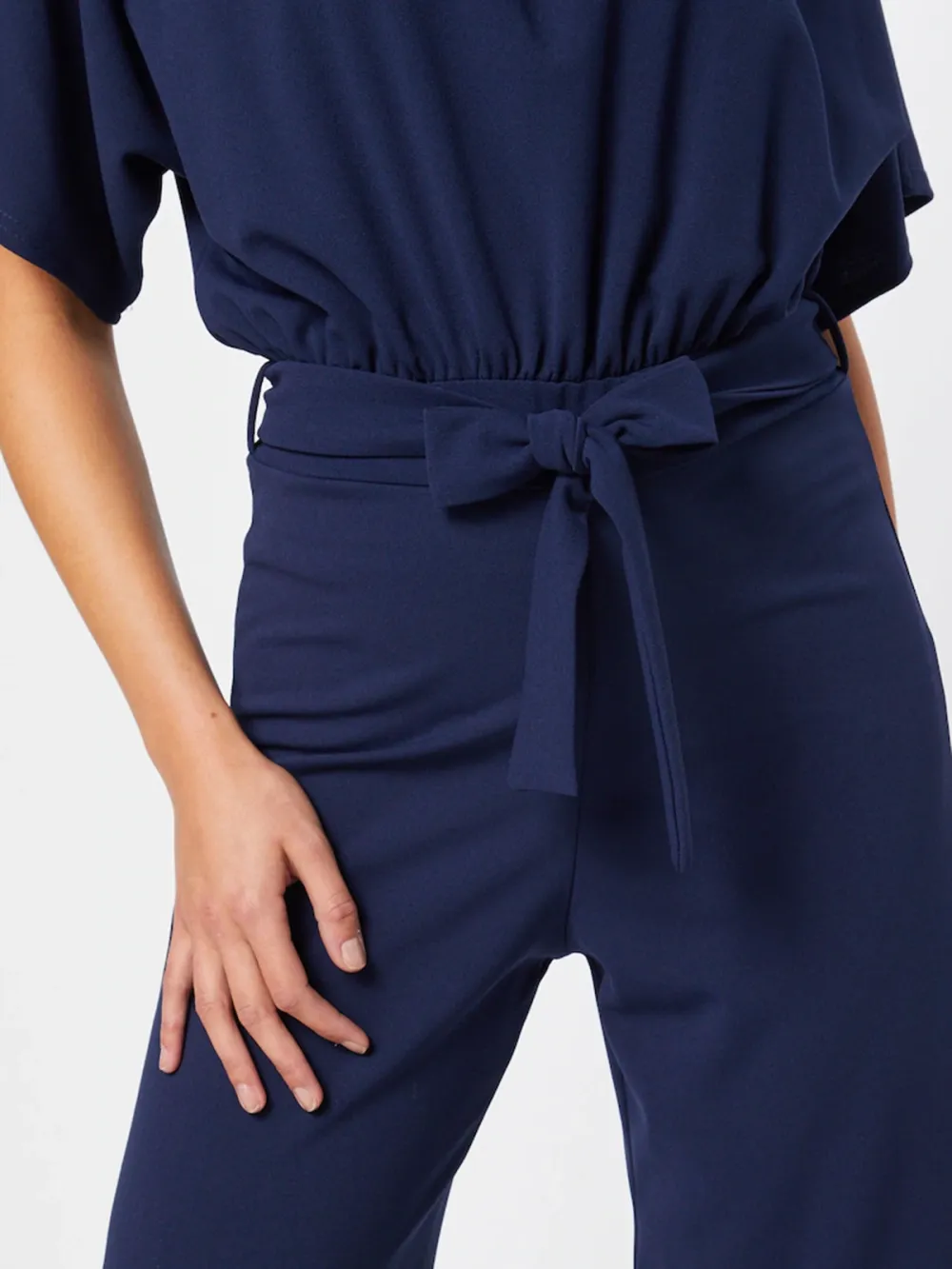 Keyhole Back Casual Style Jumpsuit