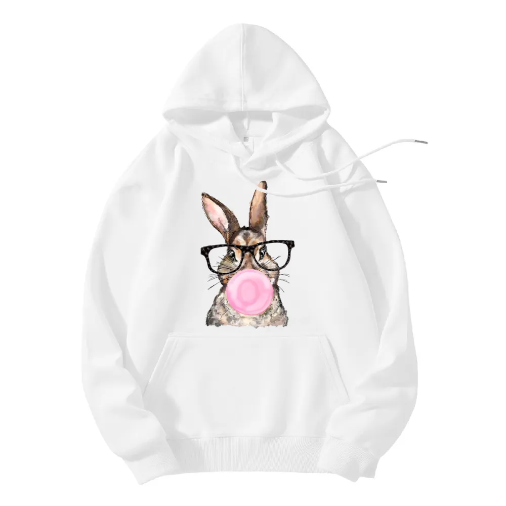 Bubble Gum Easter Bunny Hoodie