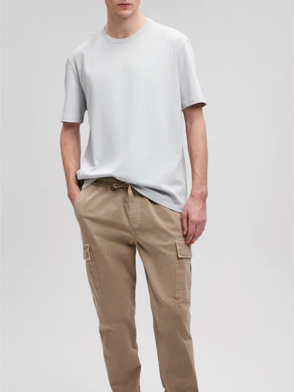 Gray Camouflage Print Short - Sleeve Tee