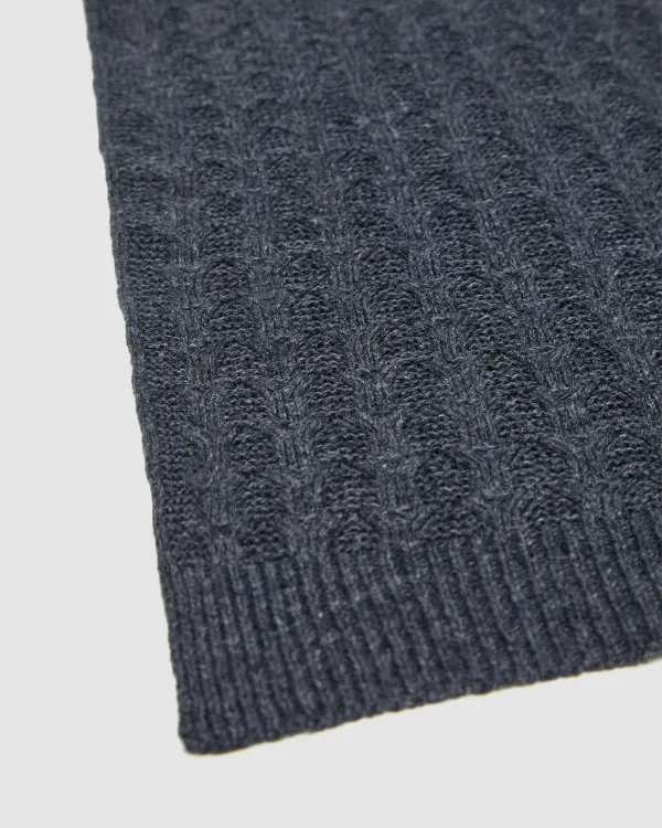 Cable Knit Warm Winter Scarf