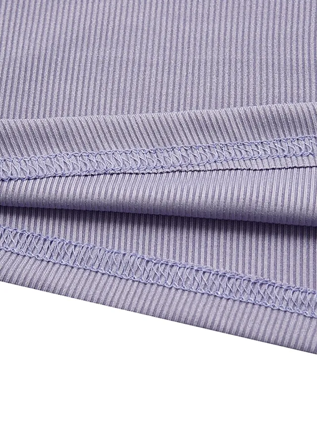 Women's Casual Dress Pleated Dress Plain Dress Plain Ruched Button V Neck Midi Dress Fashion Mature Outdoor Street Half Sleeve Loose Fit White Purple Green Summer Spring S M L XL XXL