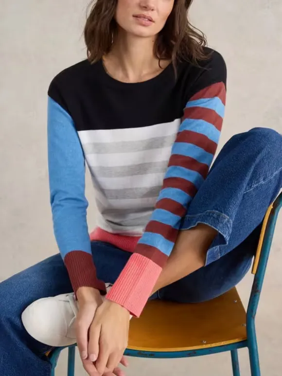Long Sleeve City Stripe Jumper