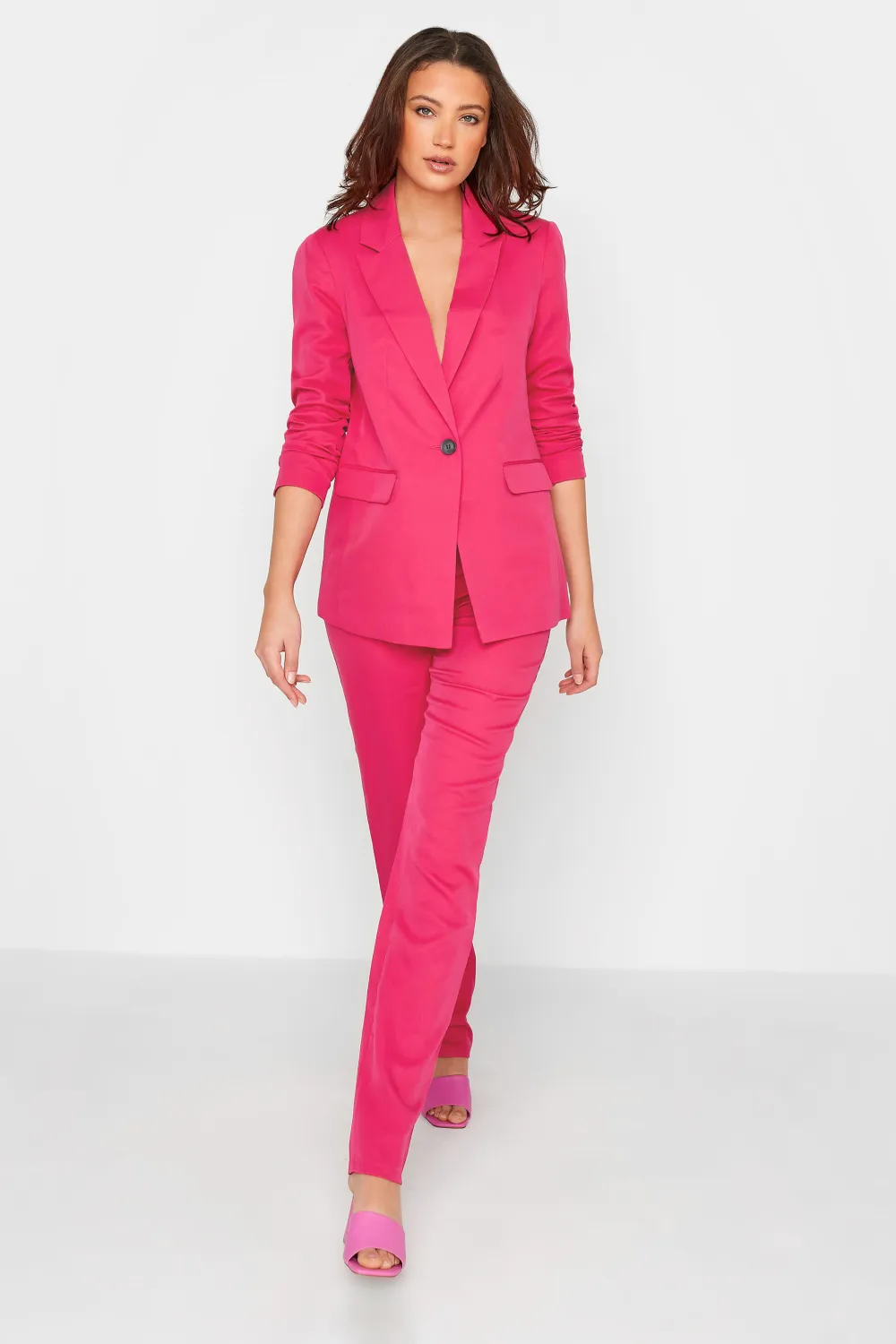LTS Tall Bright Blue Tailored Blazer