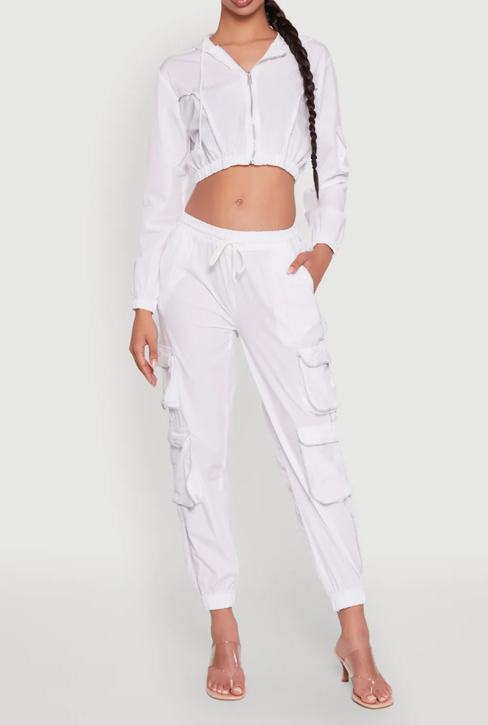 Sports Style Hooded Jacket