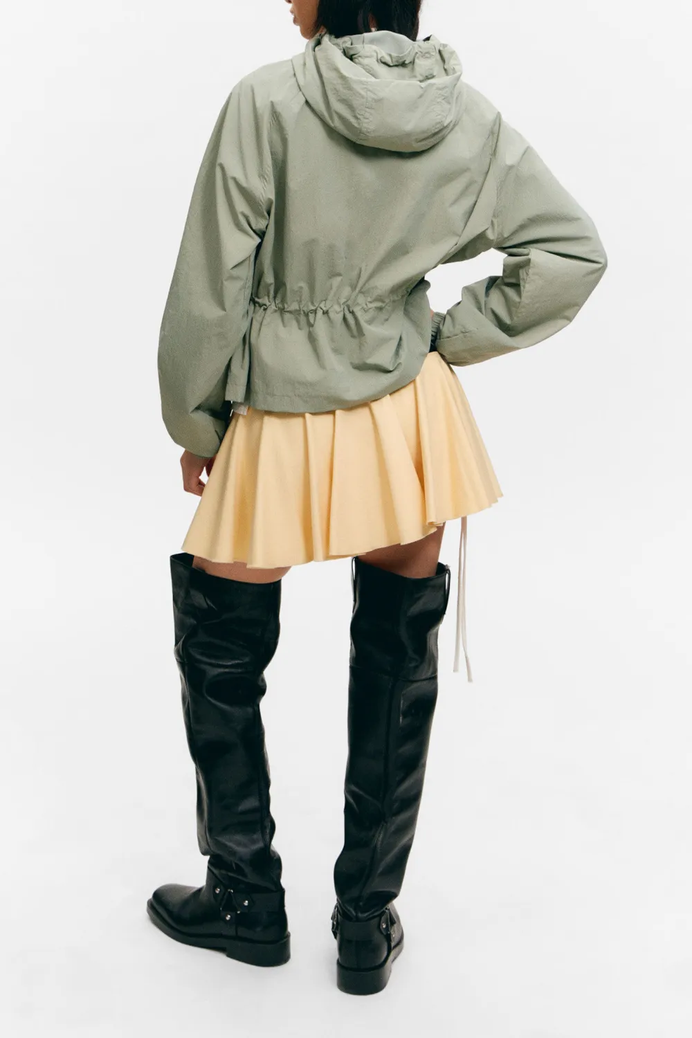 Zip Up Hooded Jacket