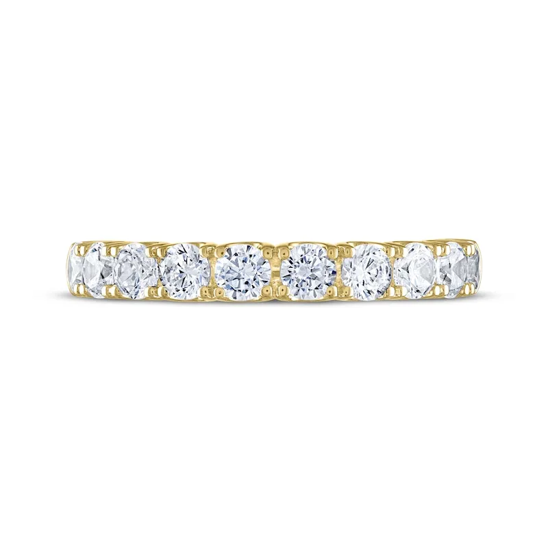 THE LEO Ideal Cut Diamond Anniversary Band 1 ct tw 14K Yellow Gold