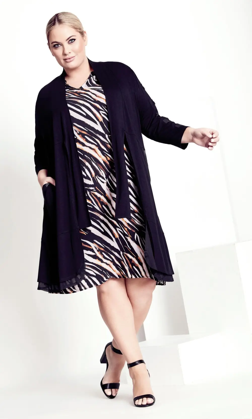 Evans Baptiste Black Tristan Tie Jacket