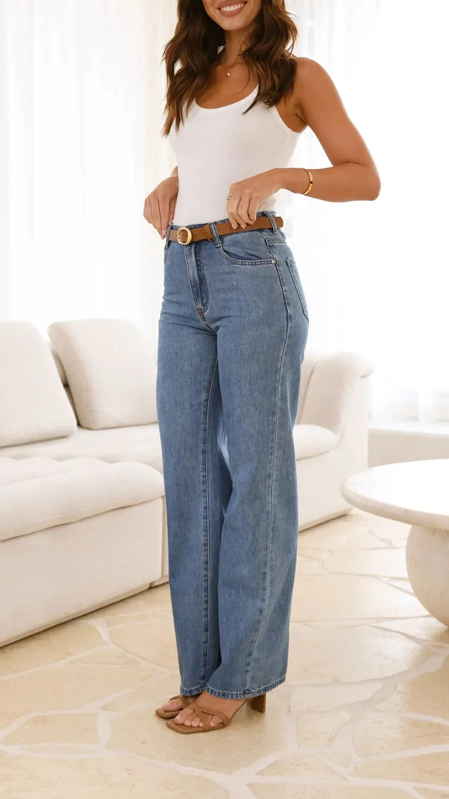 Light Weight Denim Fabrication Jeans