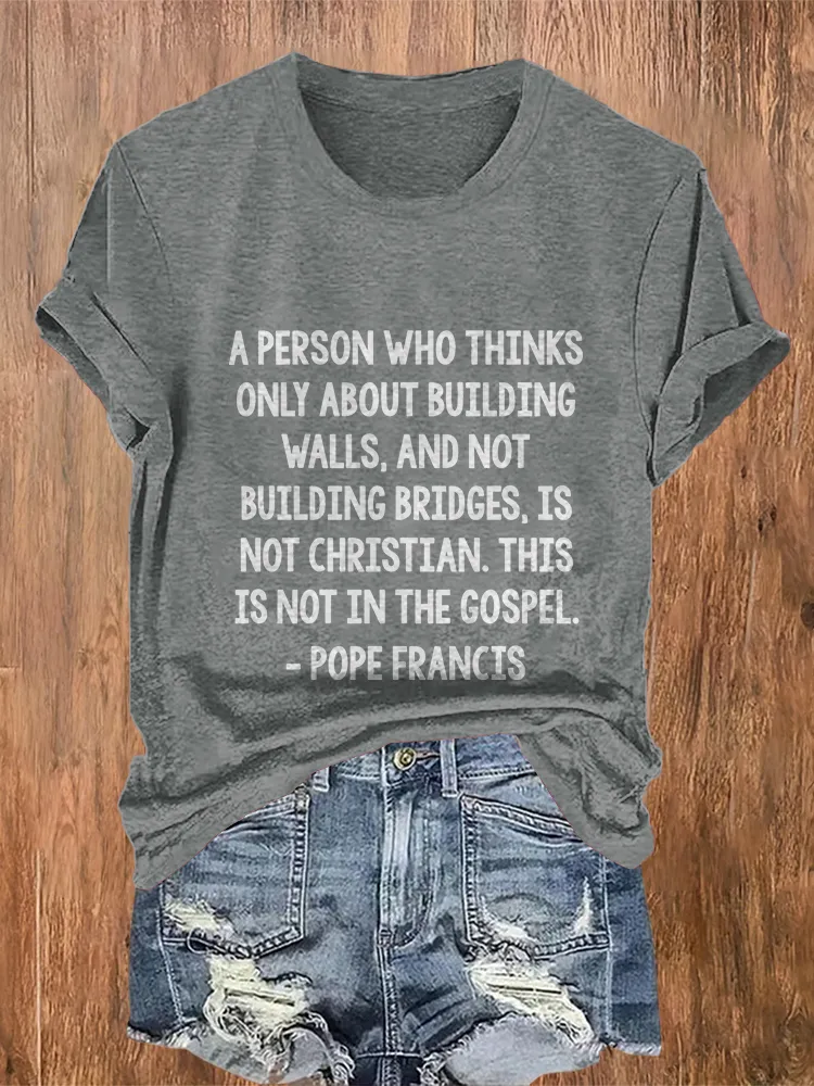 Women's Rest In Peace 1936-2025 Round Neck Short Sleeves Pure Cotton T-Shirt