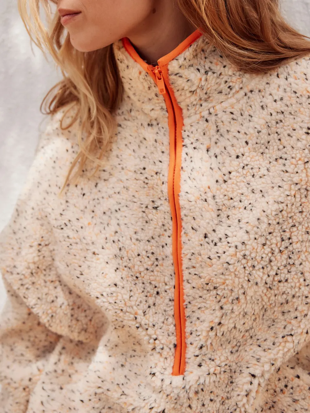 Quarter Zip Fashionable Wool Sweater