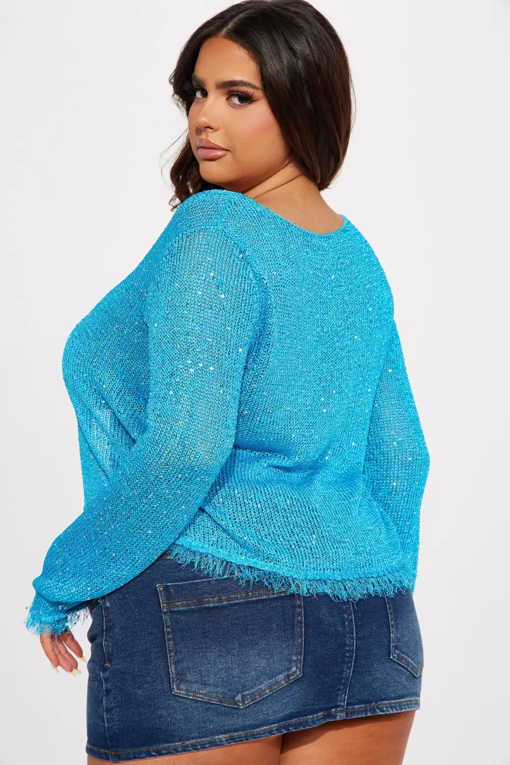 Nilsa Cardigan - Aqua