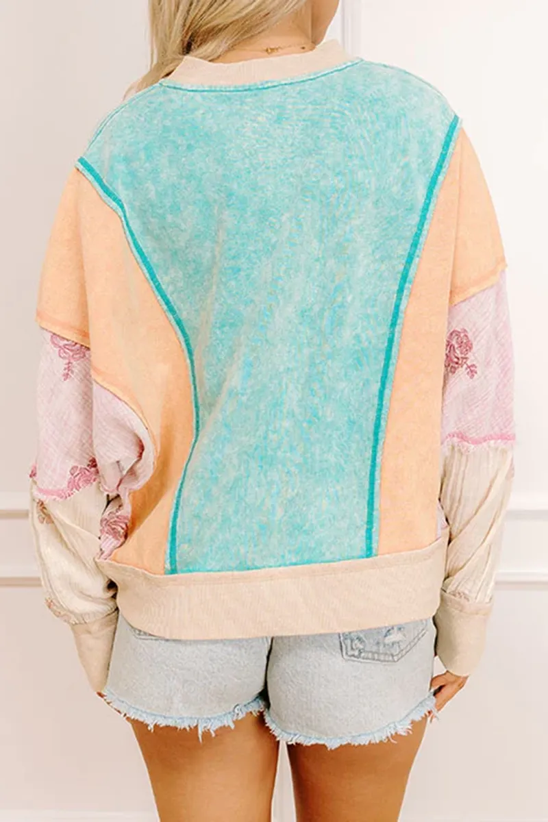 Modern And Stylish Colorblocked Women's Jacket