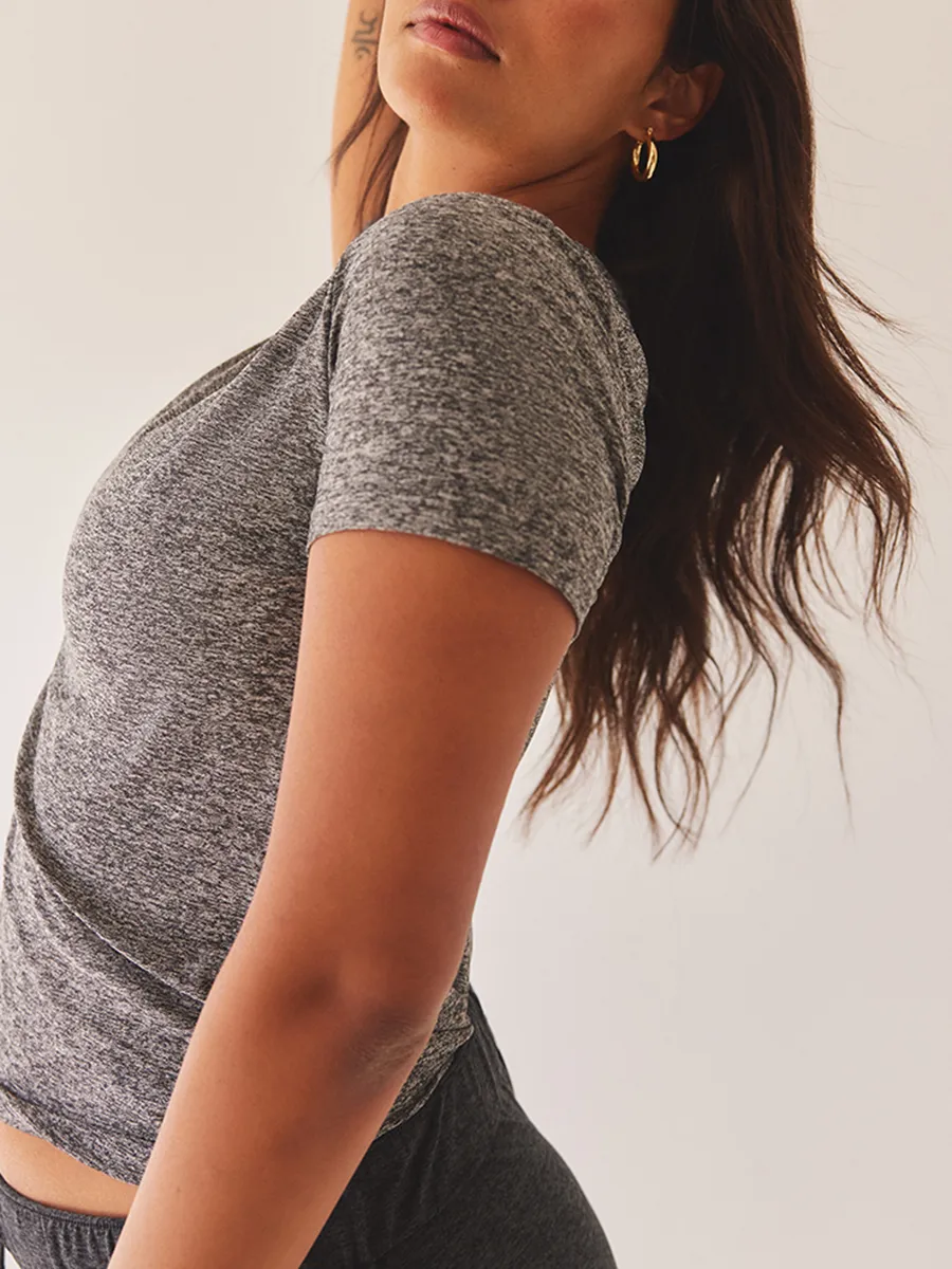 Crew Neck Shortsleeve Tee