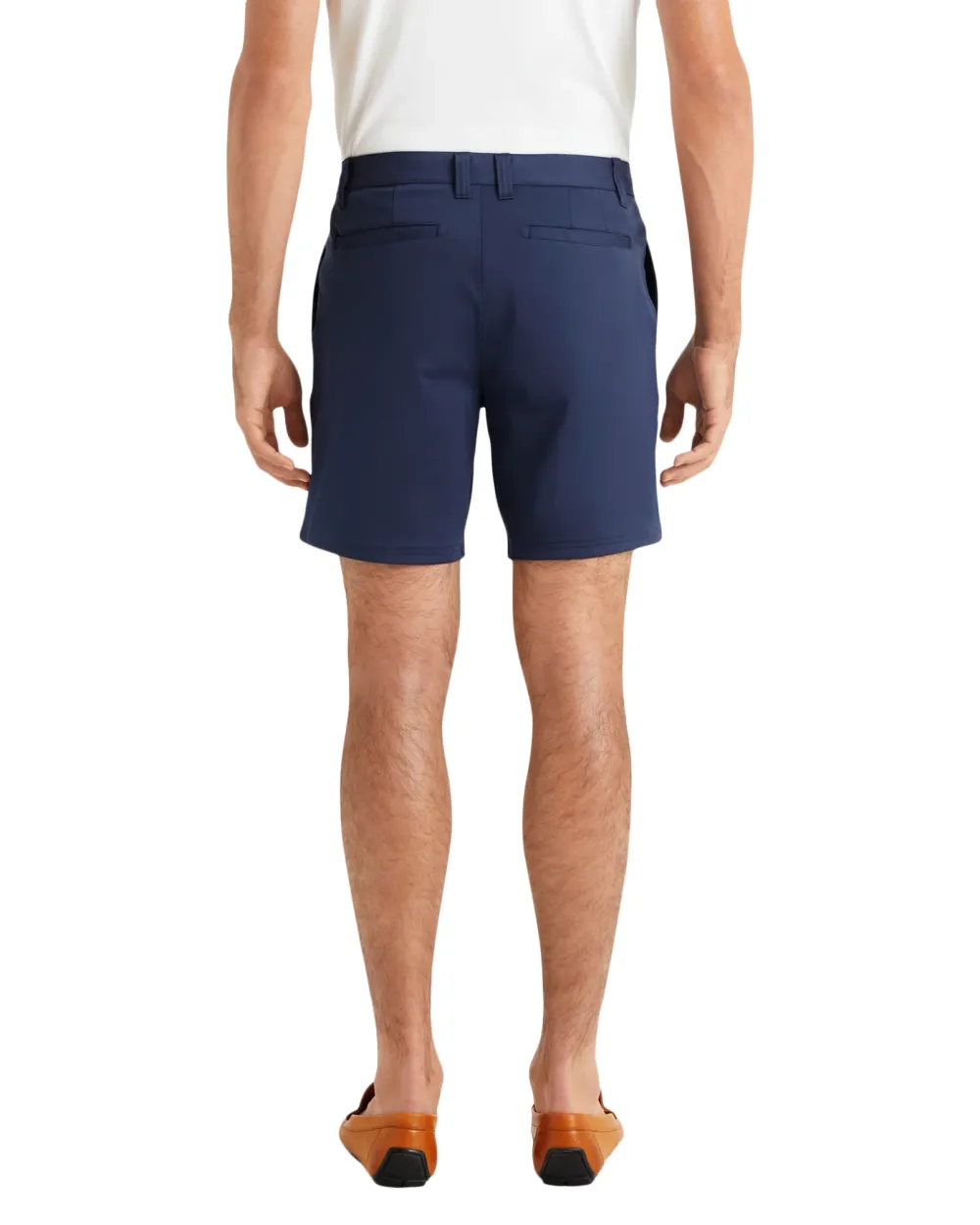 Beige Regular - Fit Men's Shorts