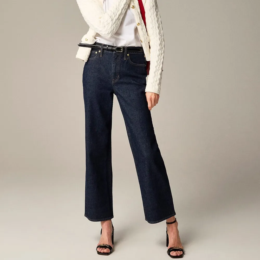 High-Rise Slim-Wide Jeans