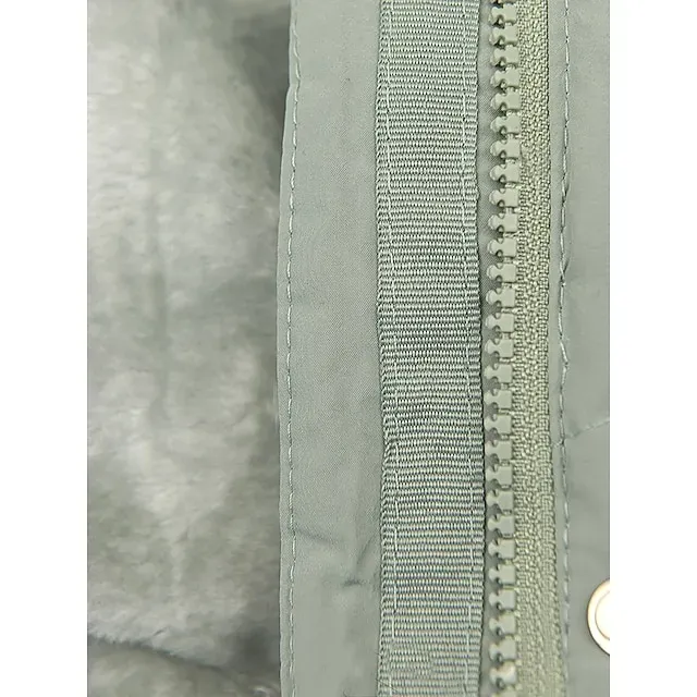 Women's Fleece Lined Parka & Leggings Thermal Warm Puffer Jacket Winter Coat Ankle-Length Winter Leggings Micro-elastic High Waist Tights