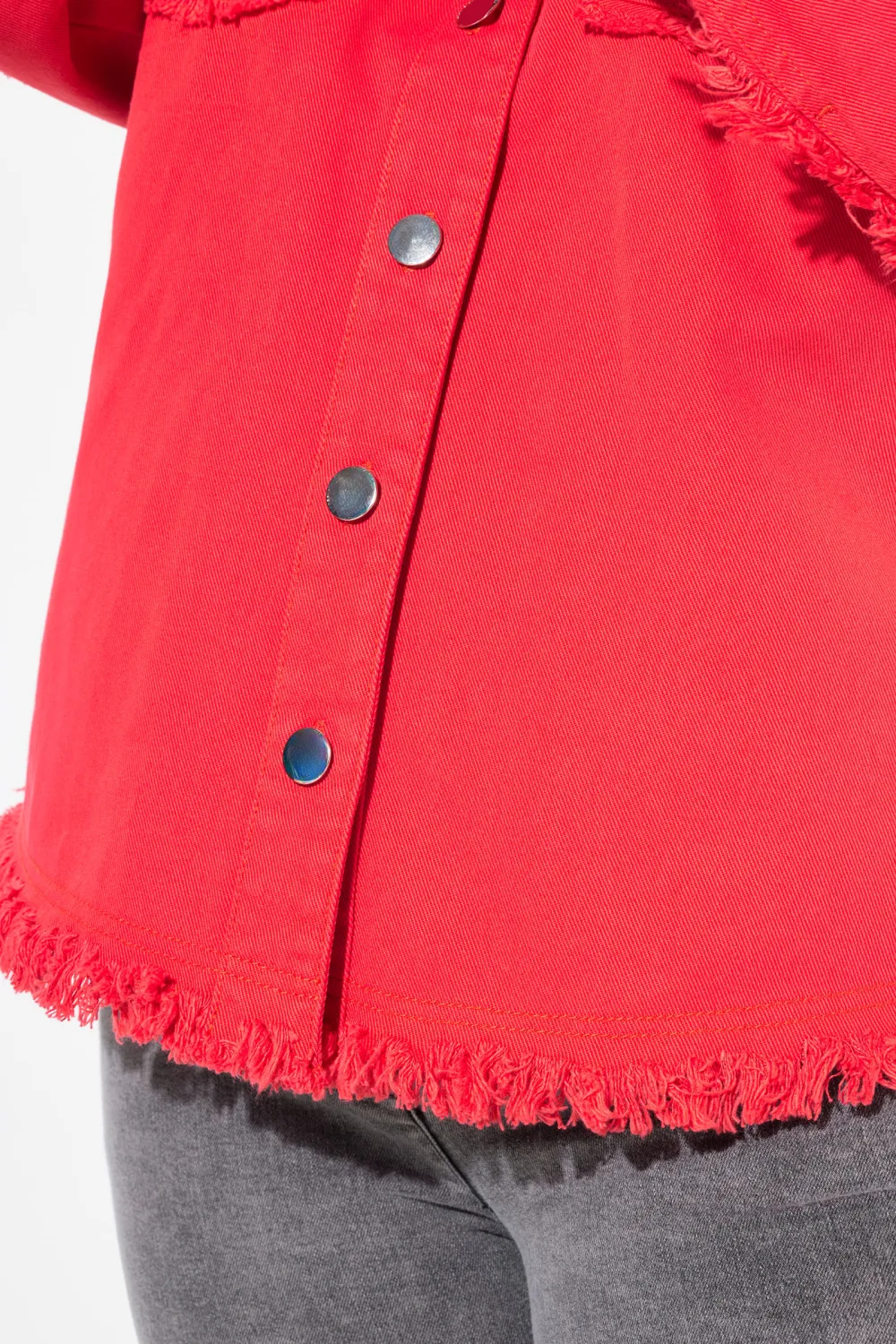 Shirt Collar Denim Jacket