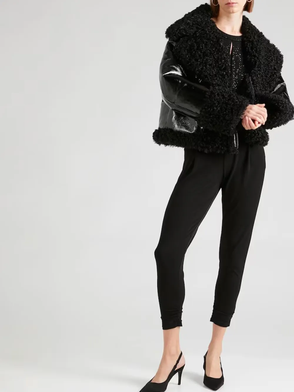 Plain Colored Casual Style Jumpsuit