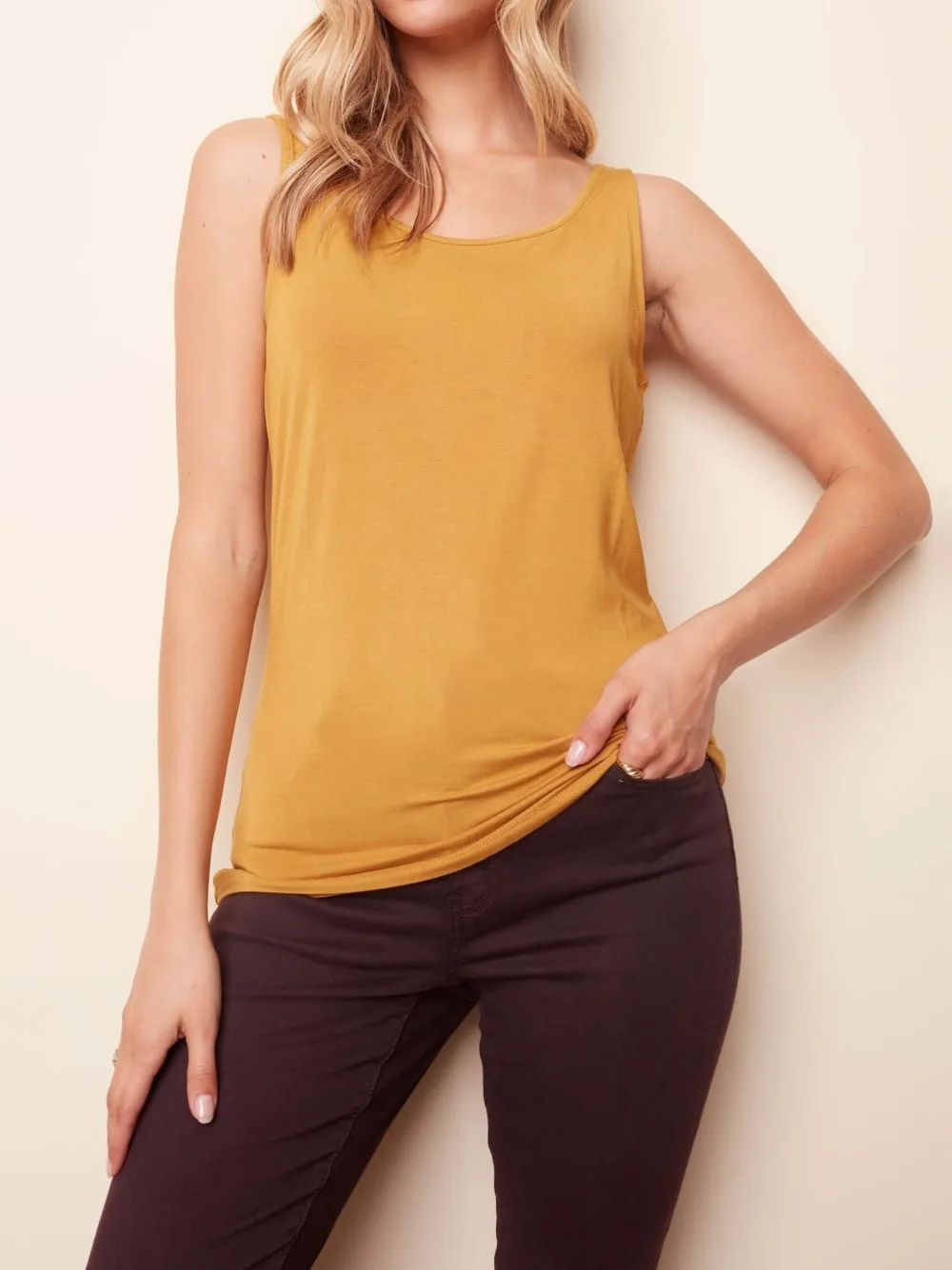 Amber Sleeveless Flowy Top