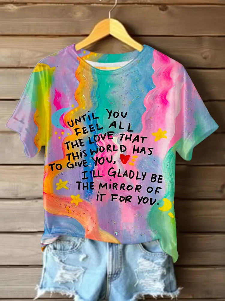 Women'S Mental Health Slogans T-Shirt