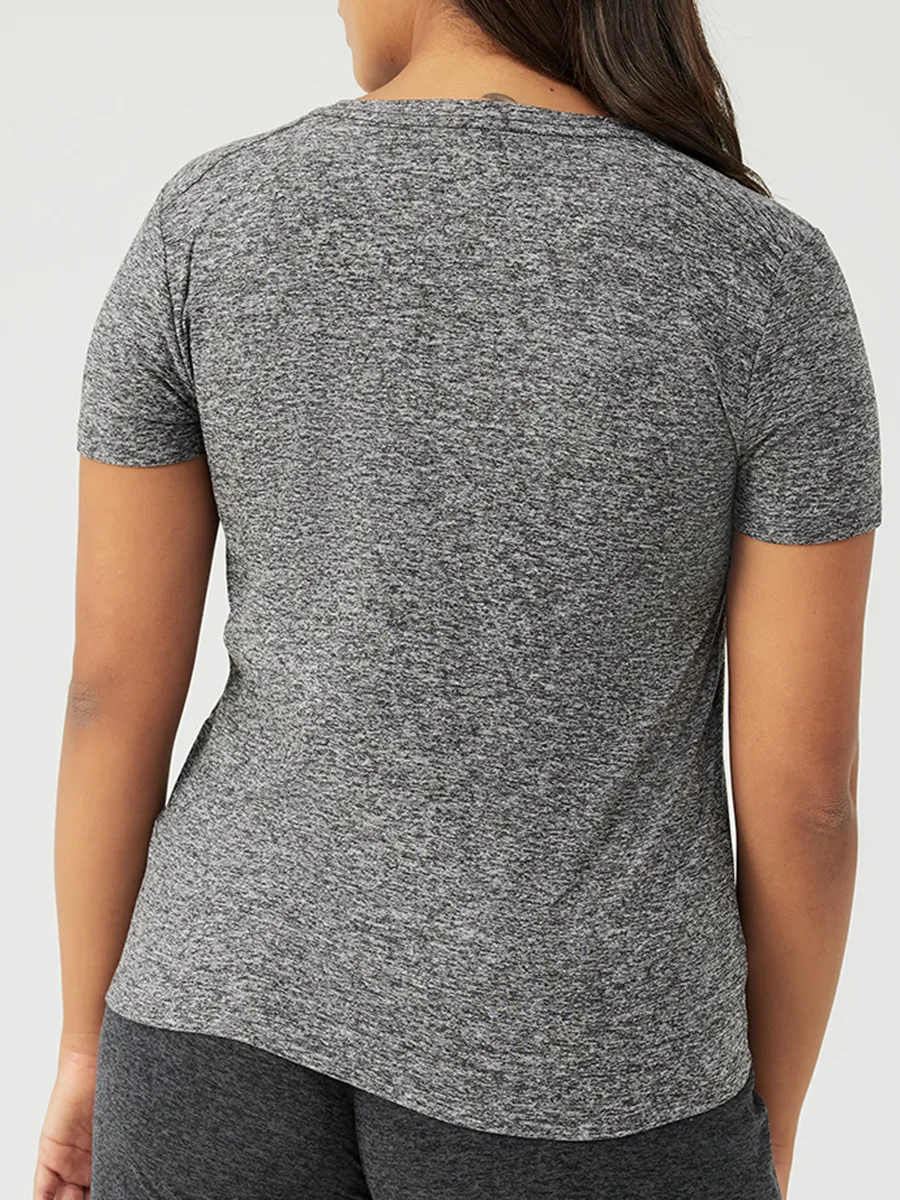 Crew Neck Shortsleeve Tee