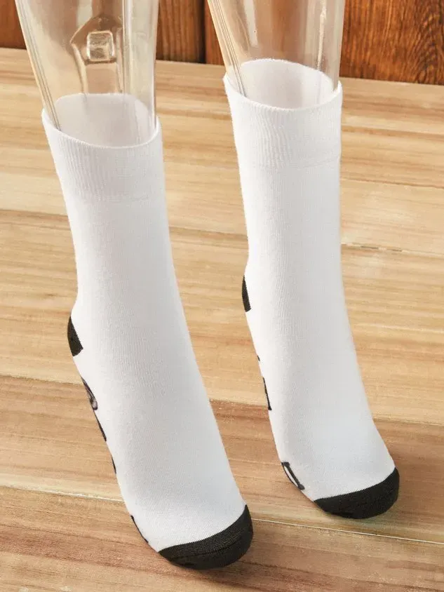 If You Can Read This Casual Letter Print Cotton Socks
