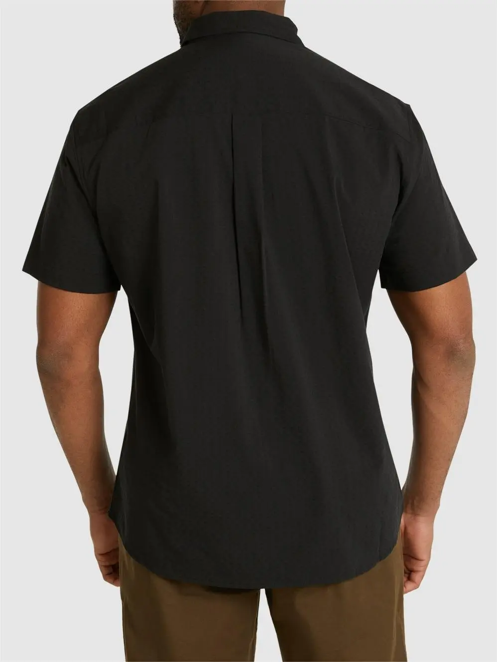 WHITE TEXTURED SHIRT