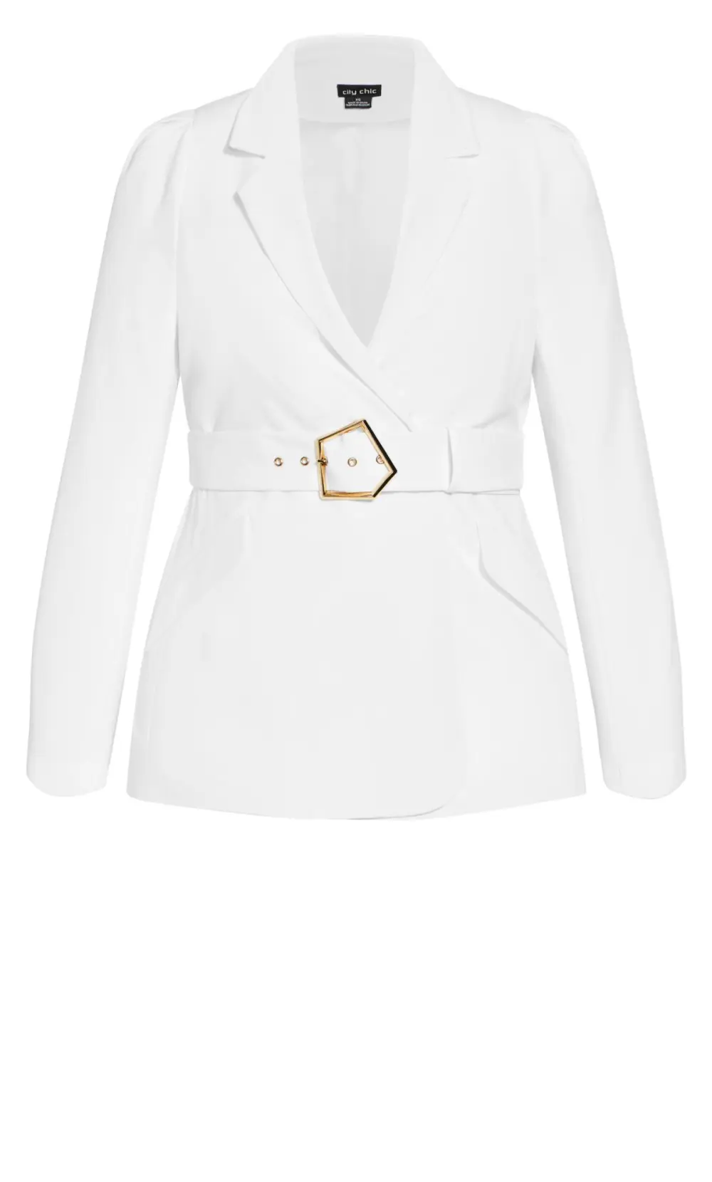 Evans White Tailored Blazer