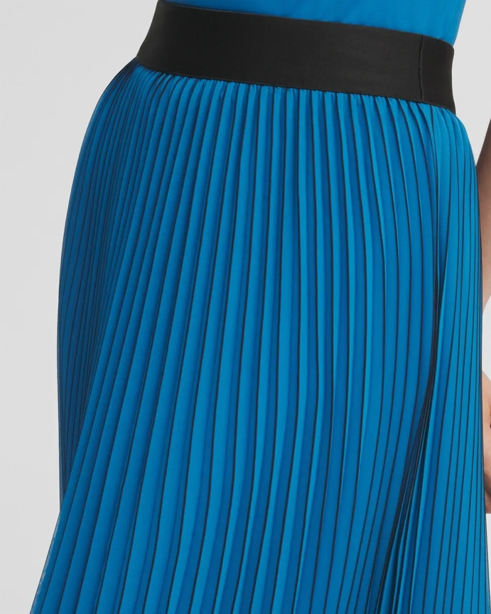 Pleated Midi Skirt