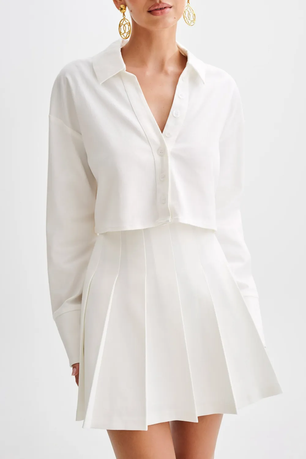 Cotton Button Up Shirt