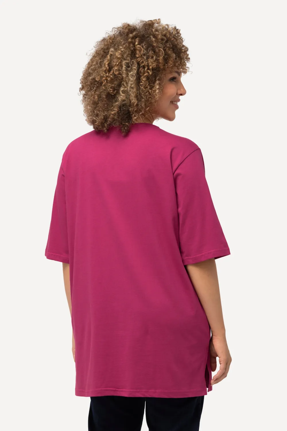 T-Shirt Rundhalsausschnitt Relaxed Halbarm