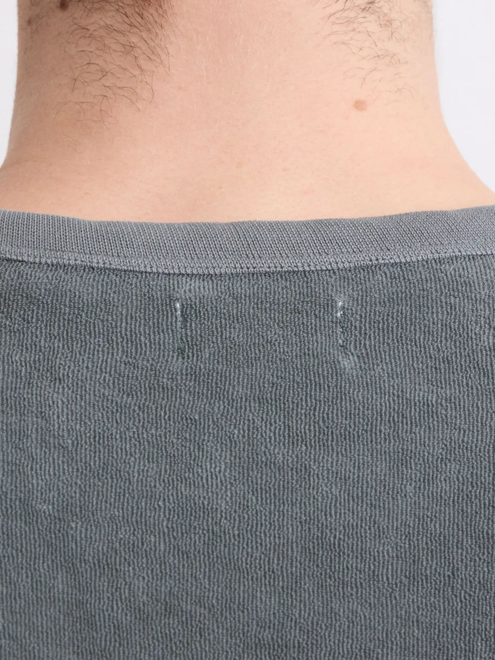 Men's Olive Green Crew Neck Sweater