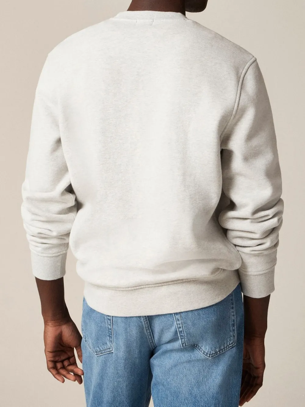Grey Crew Neck Sweatshirt