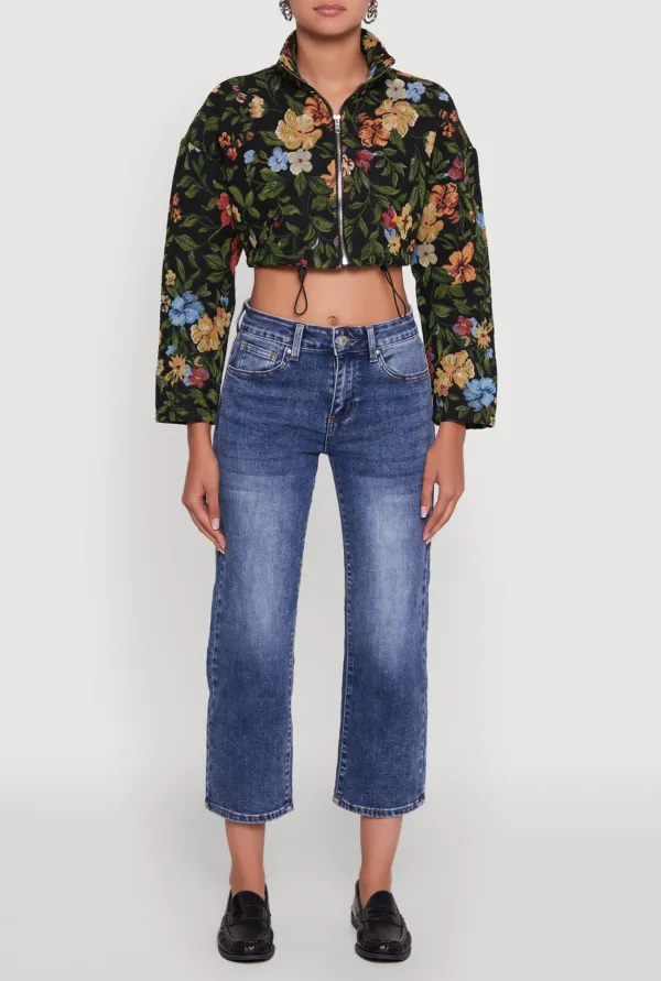 Drawstring Hem Jacket