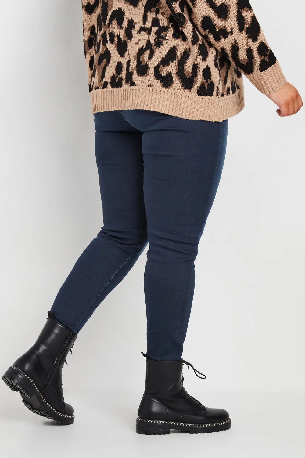 Curve Mid Blue Skinny Stretch AVA Jeans