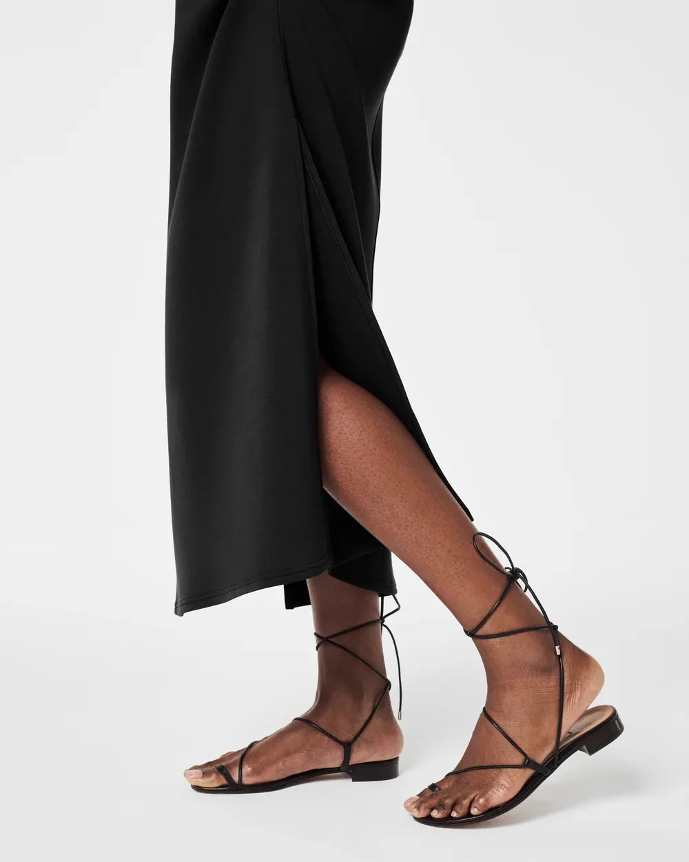 Crew Neck Maxi Dress