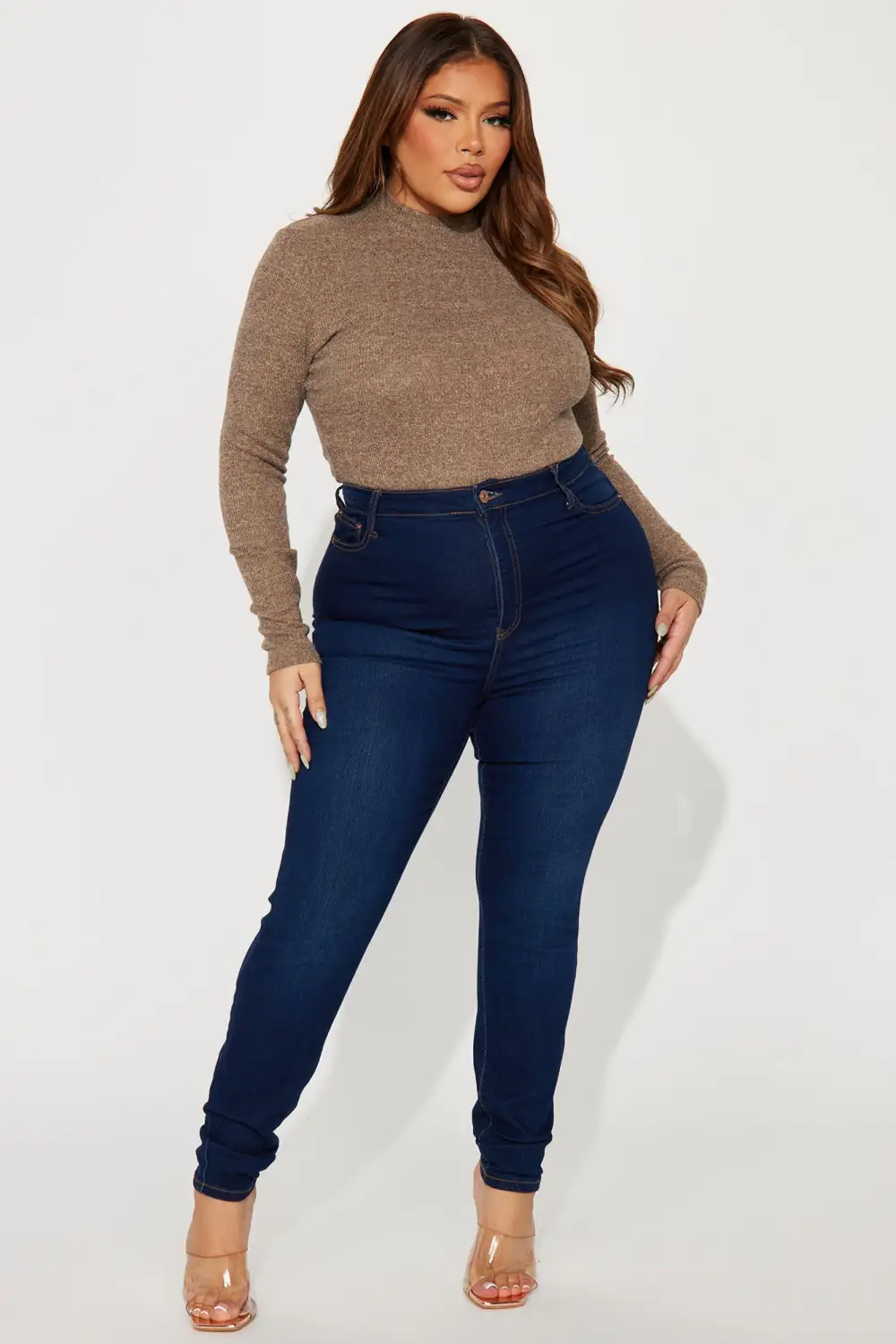 Warmest Occasion Bodysuit - Mocha