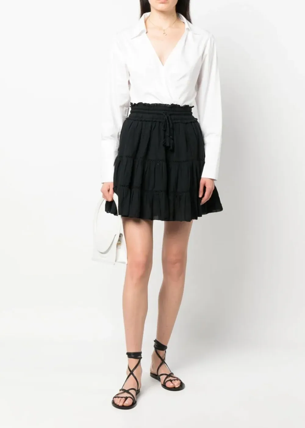 Solid Drawing Skirt