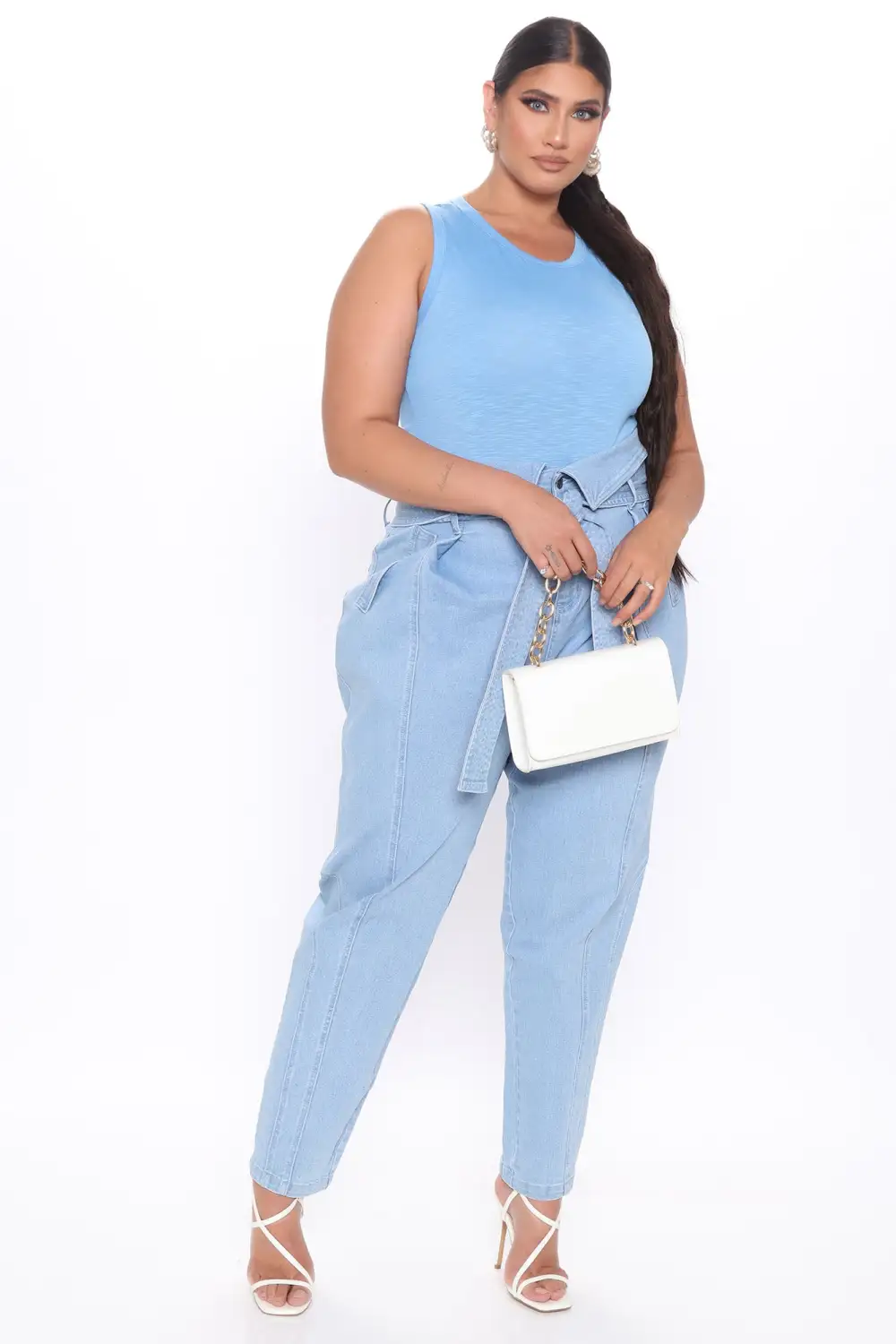 Alana Sleeveless Bodysuit - Royal