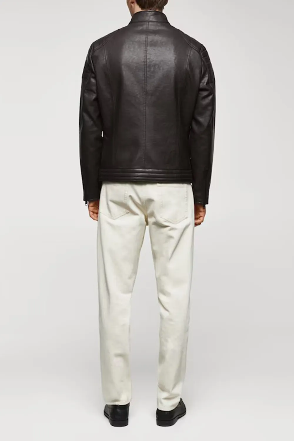 Nappa Leather-Effect Jacket