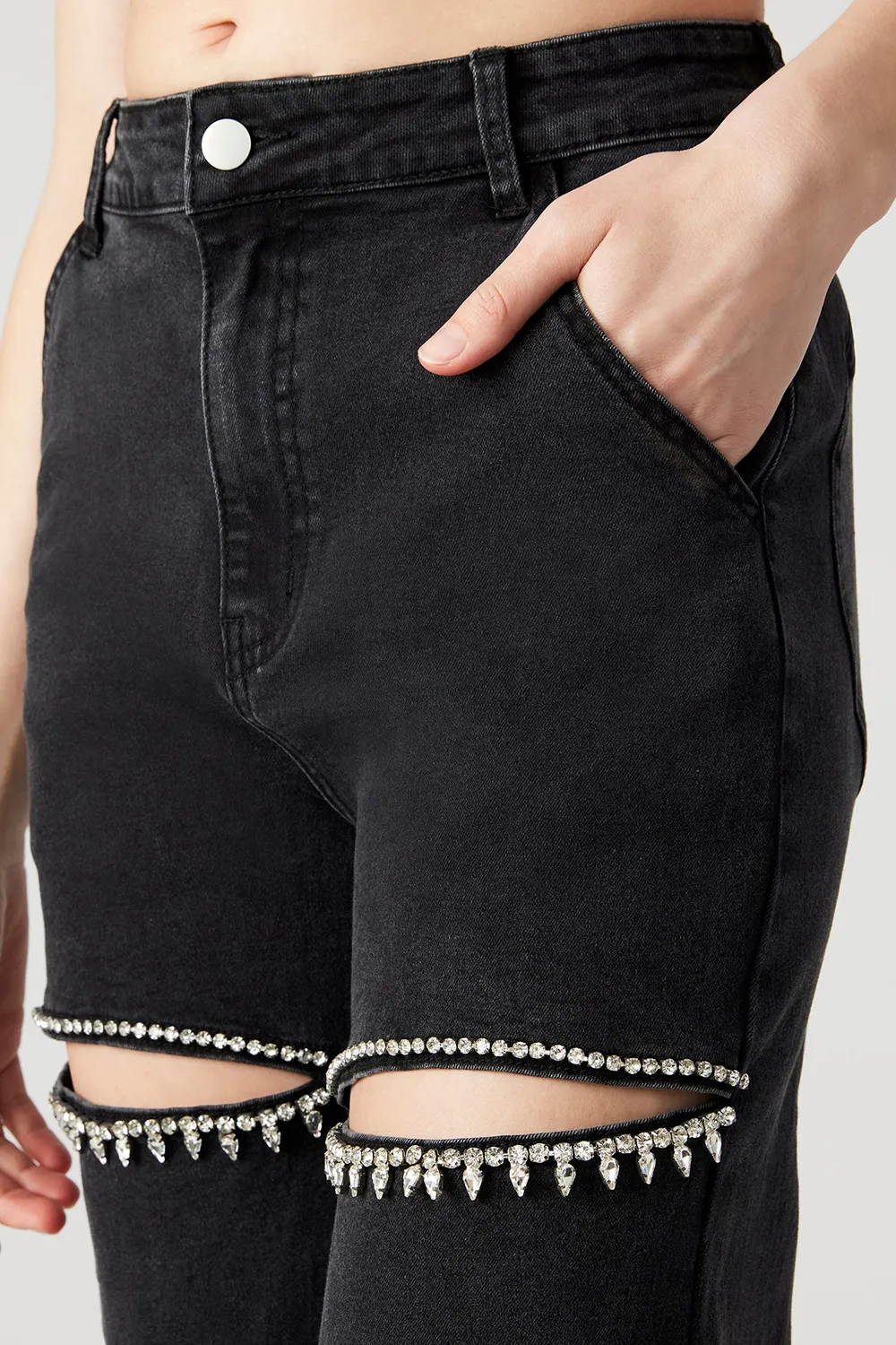 SLIGHT STRETCH JEAN BLACK