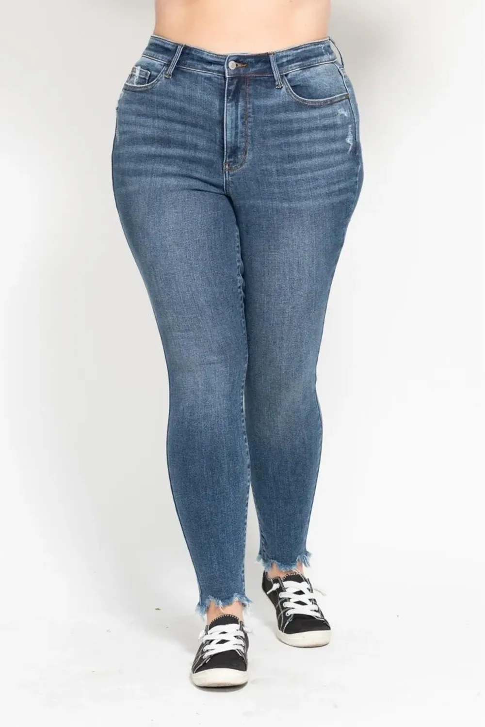 All-Match Stretchable Leggings  Dark Blue Trousers