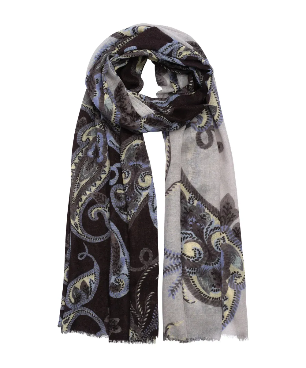 Casual Style Traditional Paisley Wrap