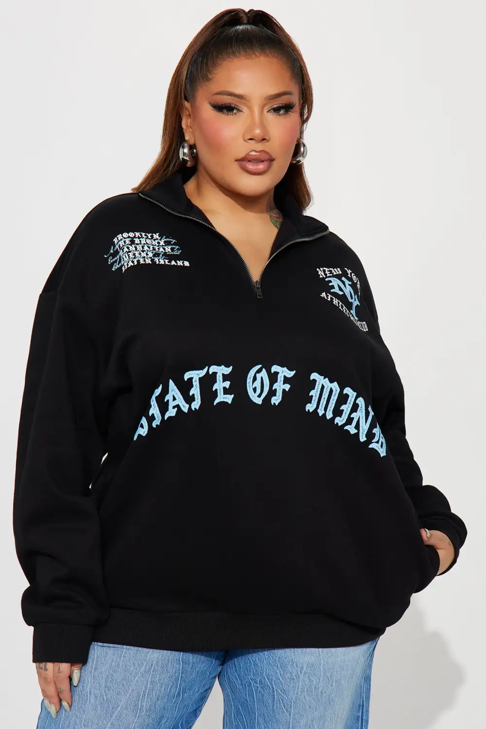New York State Of Mind Sweatshirt - Black