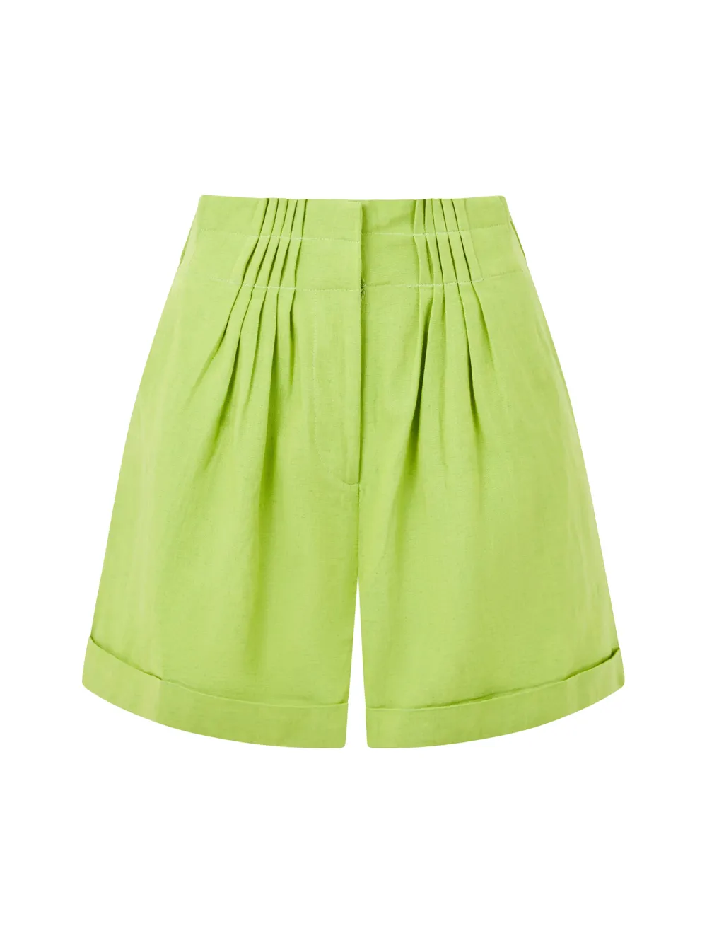 Versatile Casual Holiday Style Solid Color Loose Shorts