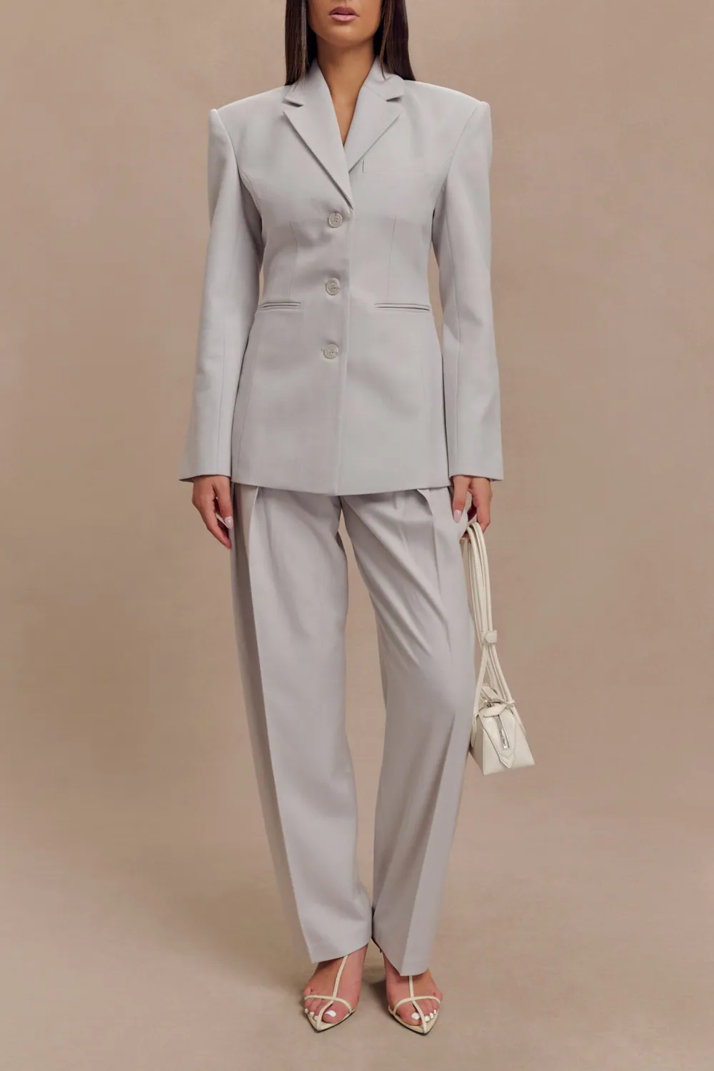 Pleated High Waisted Pants