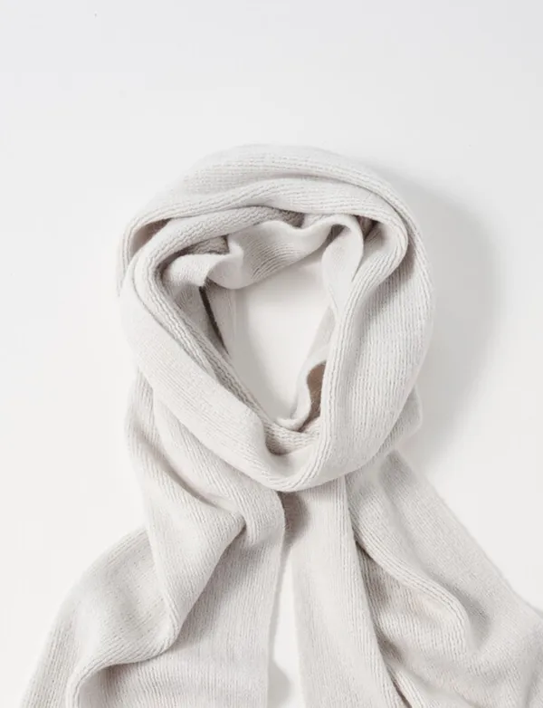 Practical And Versatile Exquisite Cool Grey Scarf