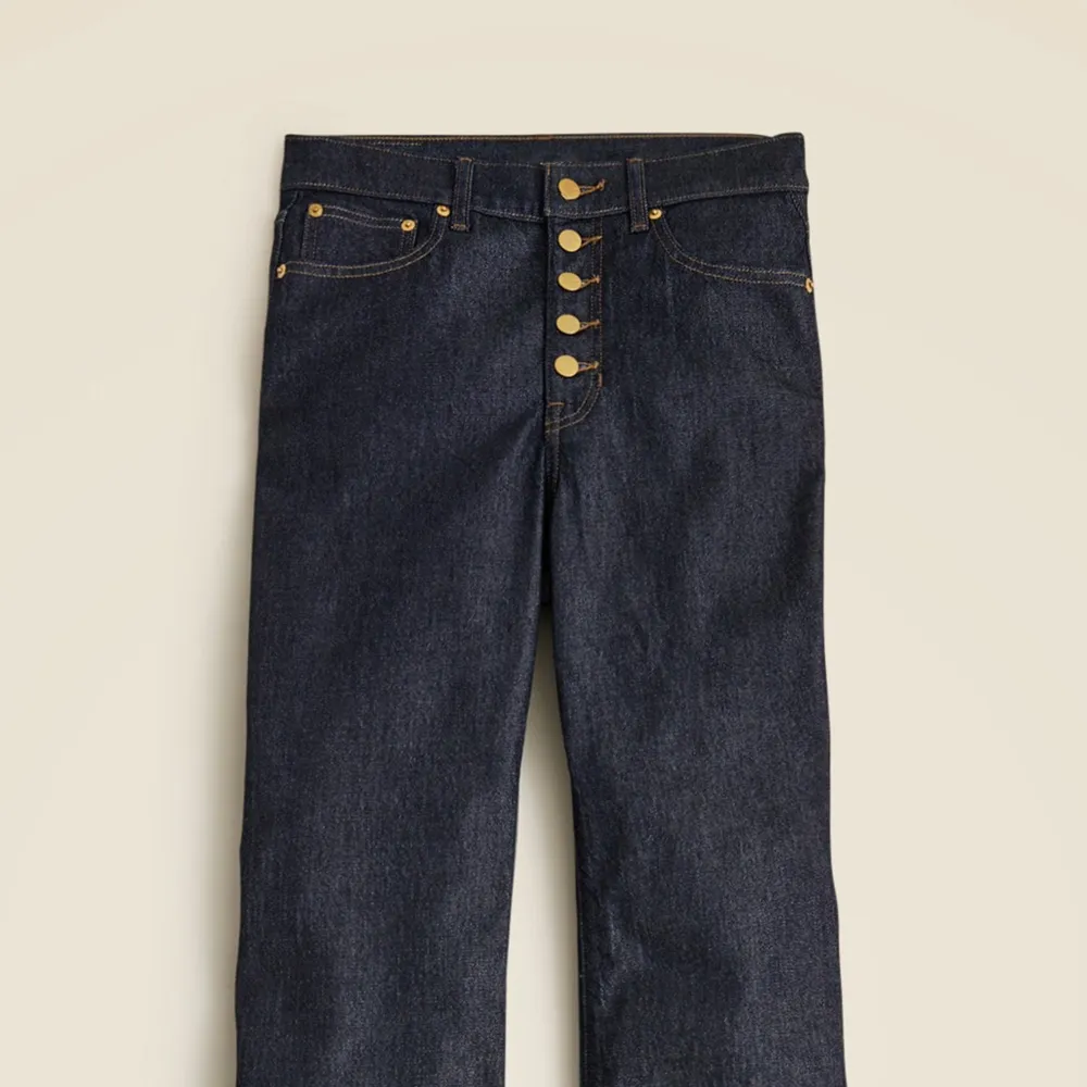 High-Rise Semi-Stretch Flare Jeans